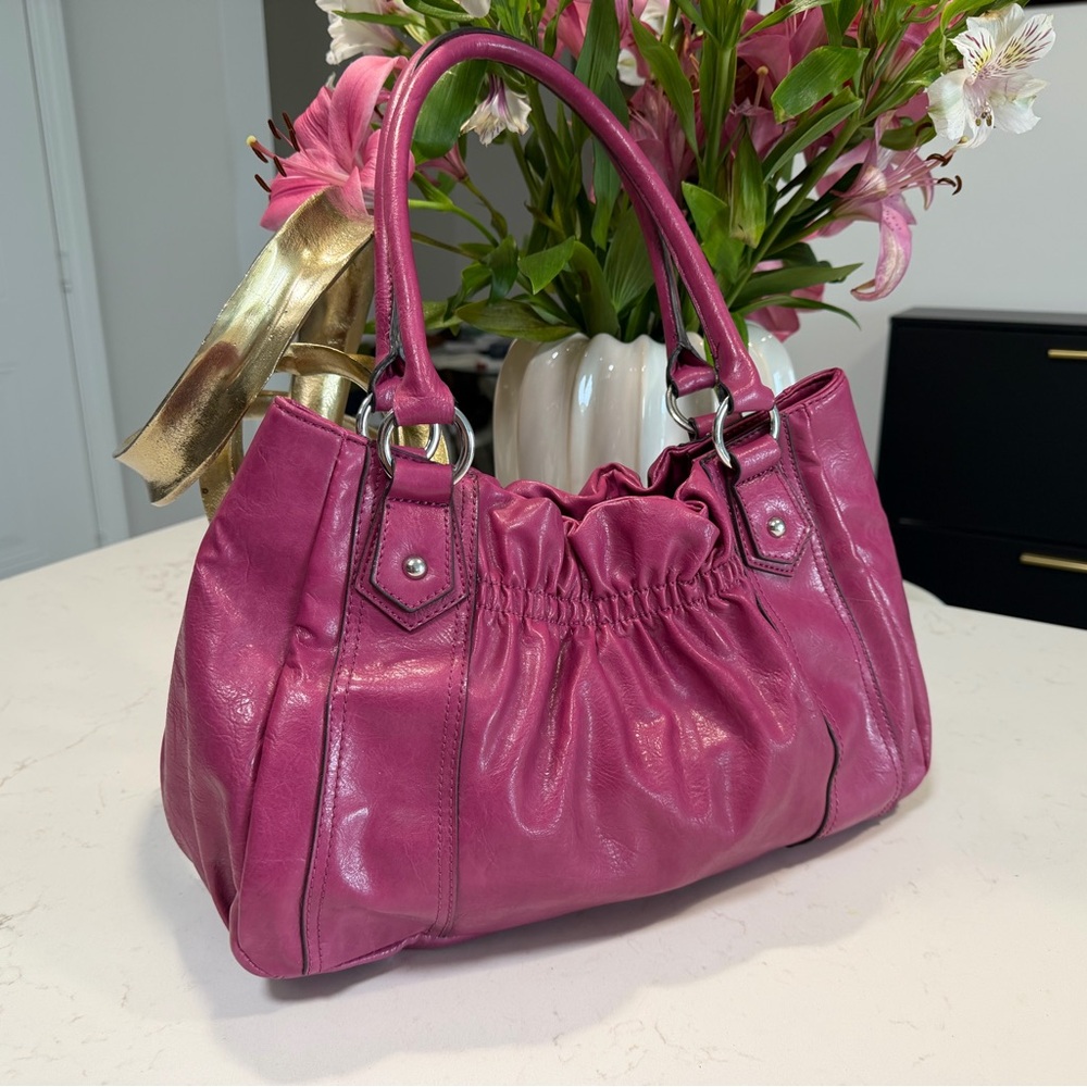 Vintage handbag pink